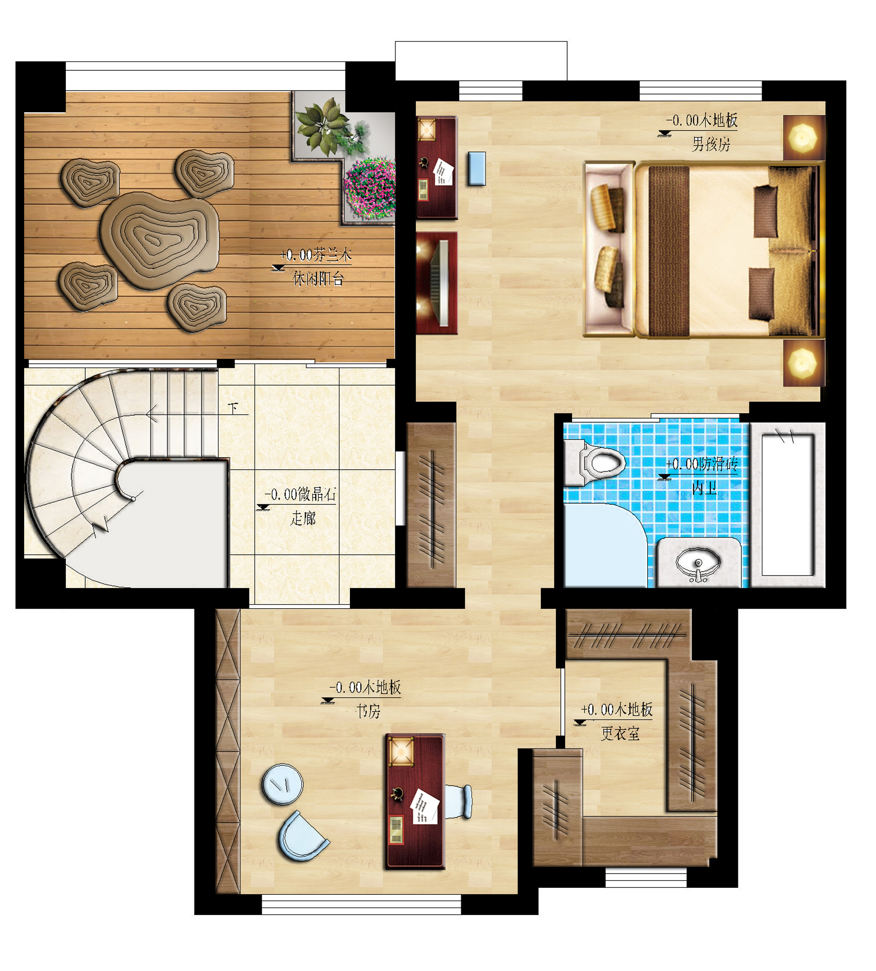 三樓平面布置圖