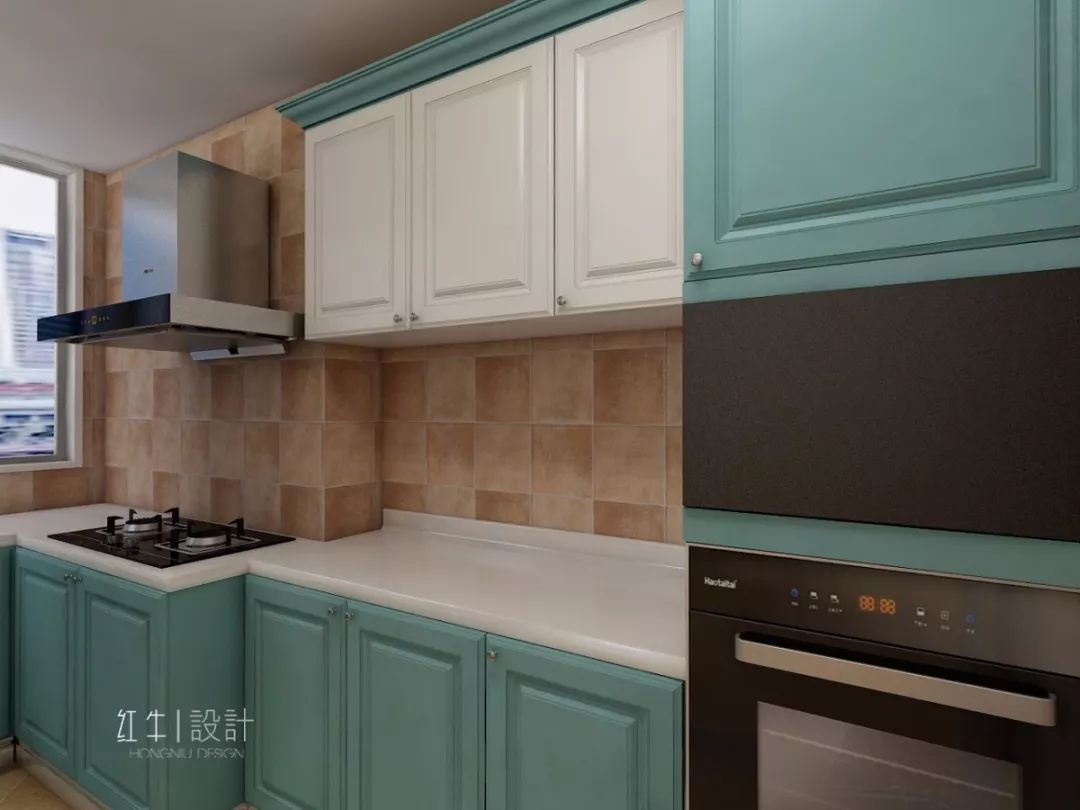 南京燕江府125㎡地中海風(fēng)格 主打藍白的浪漫情懷07