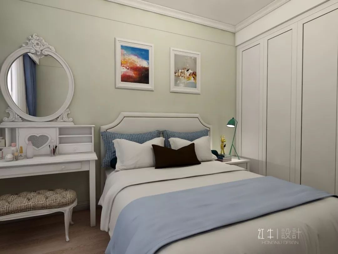 南京燕江府125㎡地中海風(fēng)格 主打藍白的浪漫情懷11