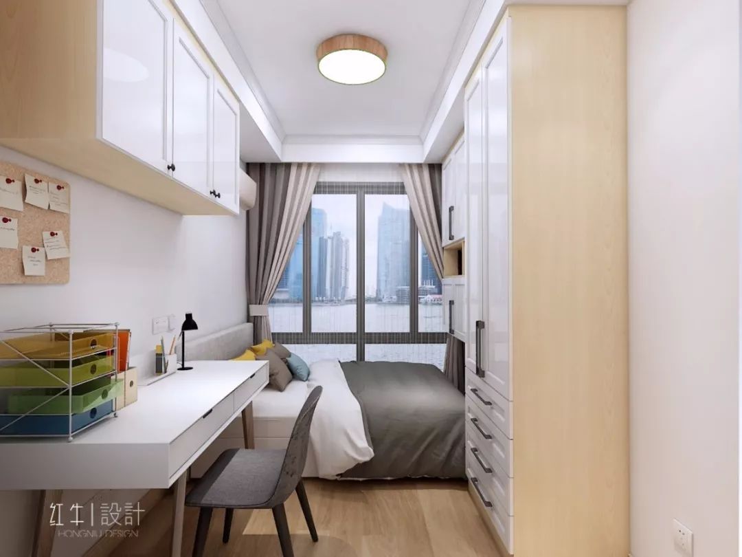 南京新都雅苑88平米現(xiàn)代簡(jiǎn)約風(fēng)格裝修  白橡木為基調(diào)06