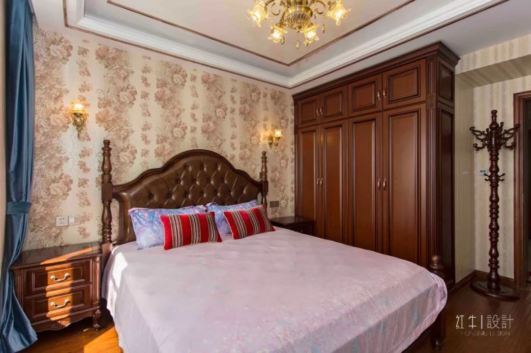 南京旭日愛(ài)上城115平米簡(jiǎn)美風(fēng)格裝修 喜歡深色家具的看過(guò)來(lái)05