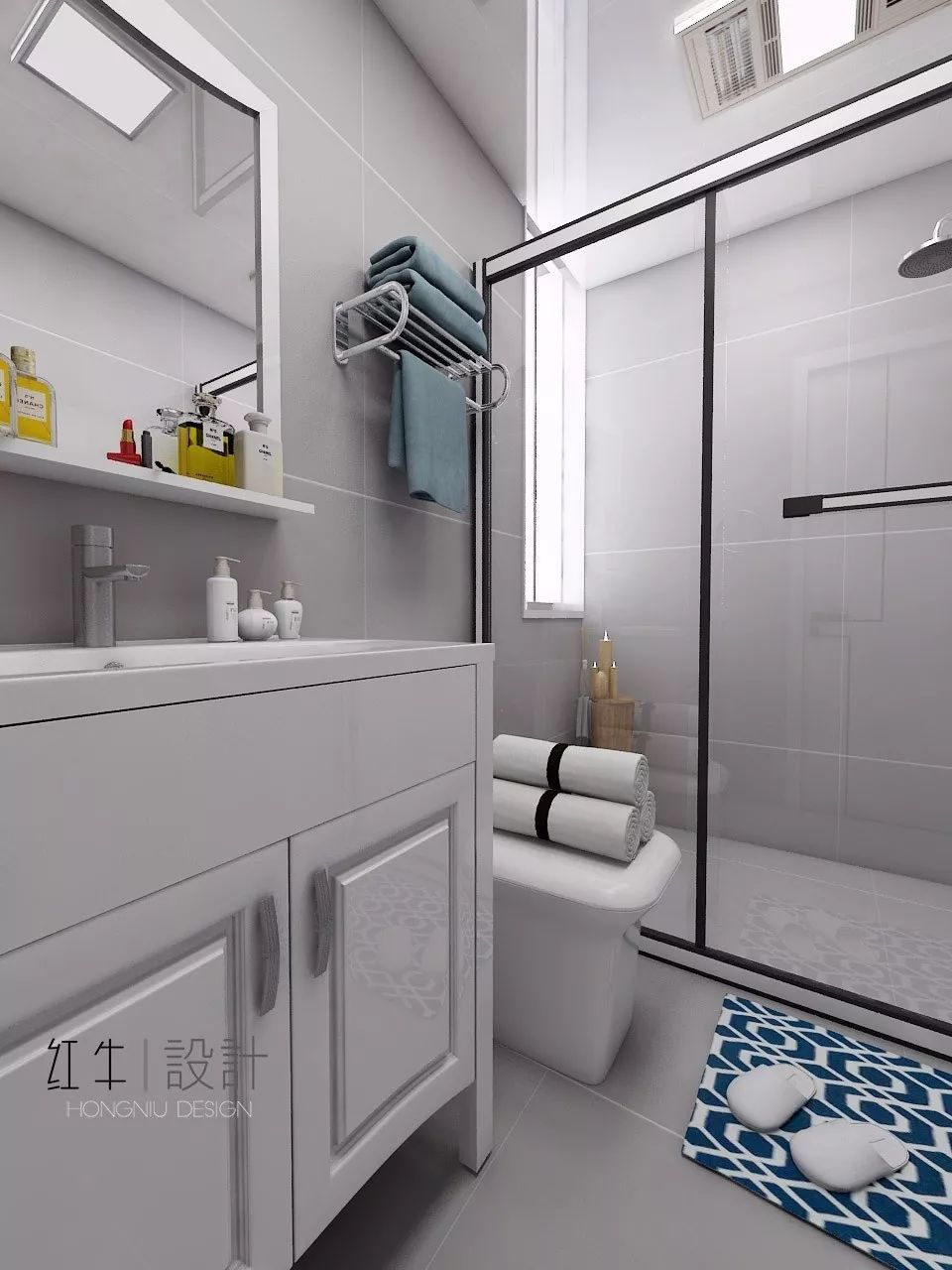 南京保利香檳國際126平米北歐風(fēng)格裝修 極致簡潔05