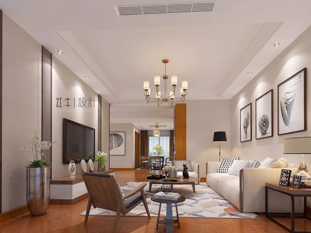 南京金城1號140平米現(xiàn)代簡約風(fēng)格裝修 以簡勝繁01