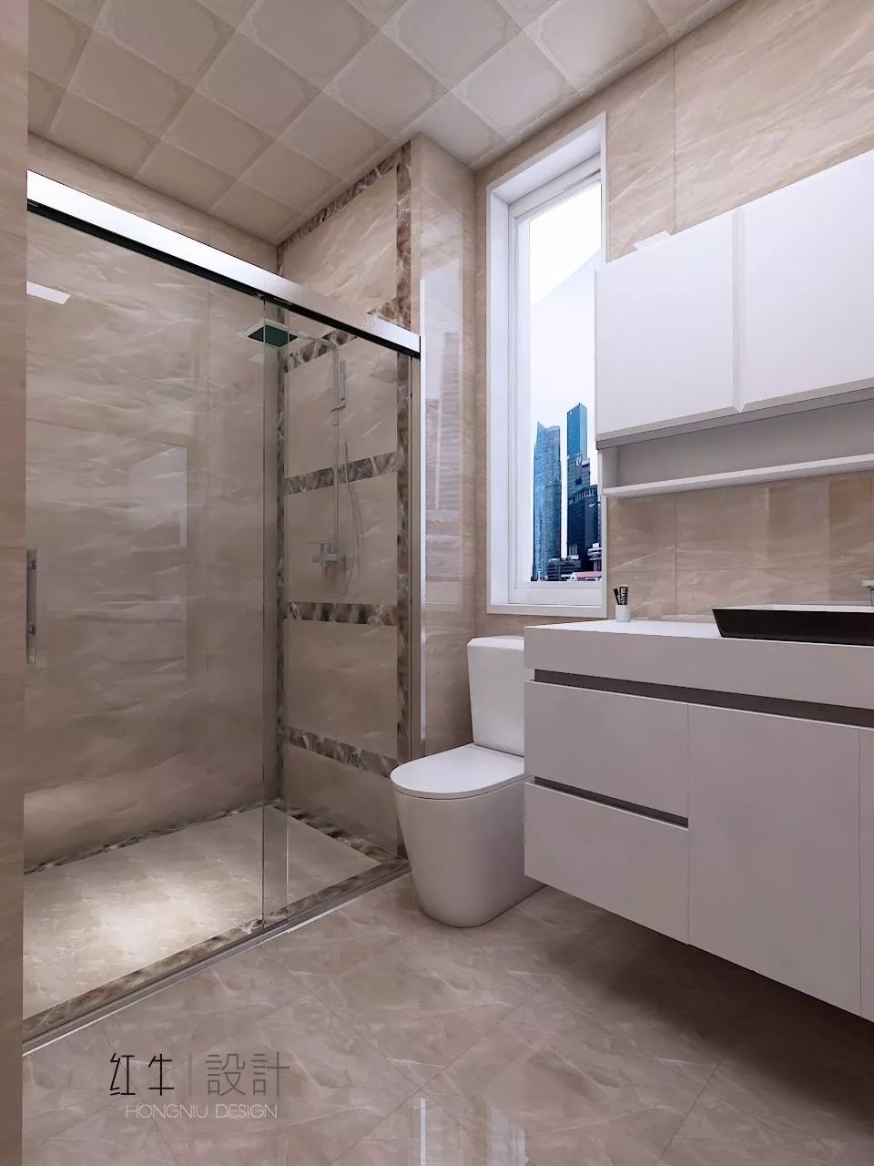 南京金城1號140平米現(xiàn)代簡約風(fēng)格裝修 以簡勝繁07