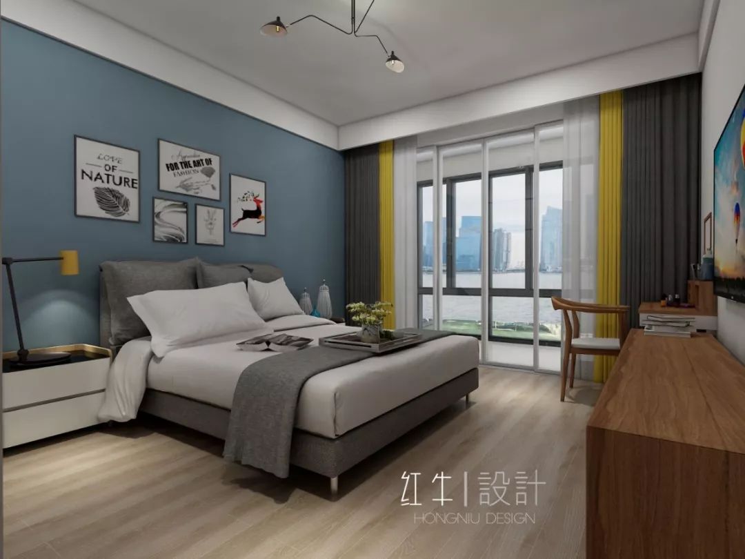 南京九龍雅苑92平米北歐風格裝修 空間氣氛營造者06