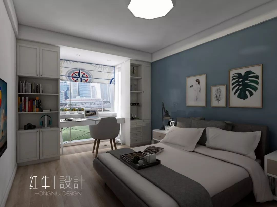 南京九龍雅苑92平米北歐風格裝修 空間氣氛營造者07