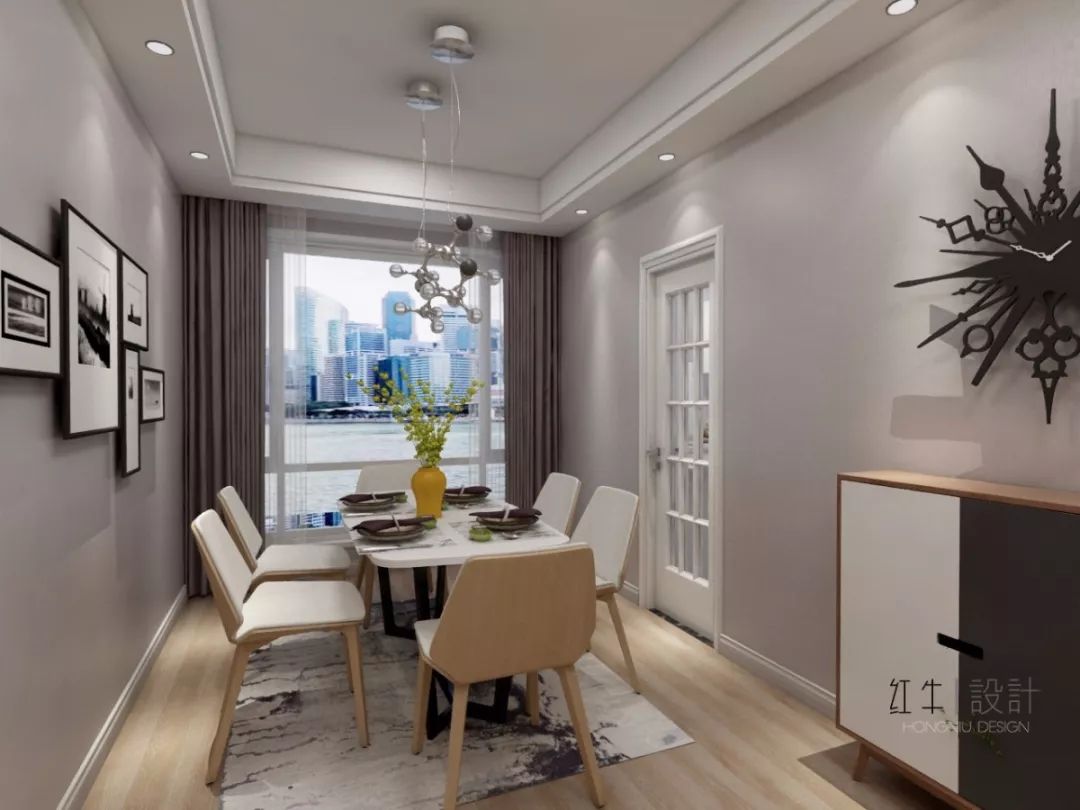 南京威尼斯水城89平米北歐風(fēng)格裝修 舒適溫馨之家03