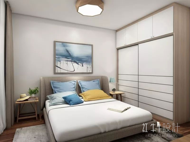 水印_紅牛設(shè)計_南京平治南苑85平米北歐風(fēng)格裝修--三口之家的溫馨居室08