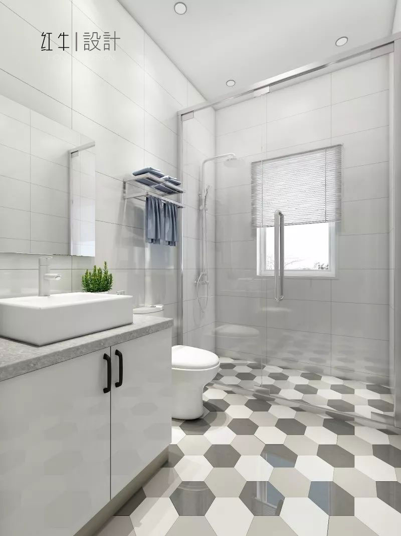 水印_紅牛設(shè)計_南京平治南苑85平米北歐風(fēng)格裝修--三口之家的溫馨居室09