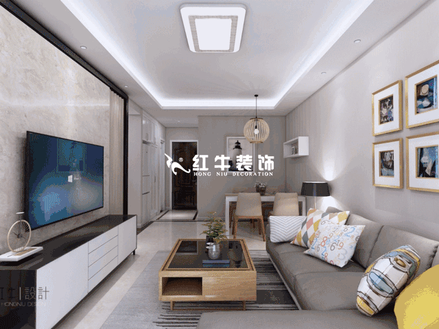 南京招商1872_89平米現代簡約風格裝修 簡約不簡單01