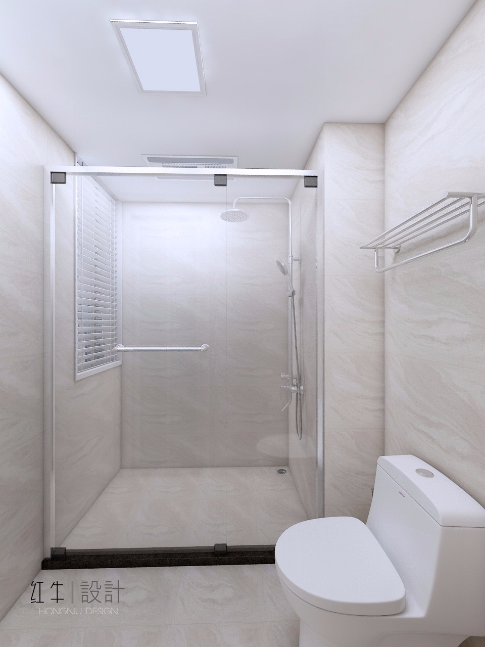 南京保利國際社區(qū)95平米現(xiàn)代簡(jiǎn)約風(fēng)格裝修09衛(wèi)生間_水印