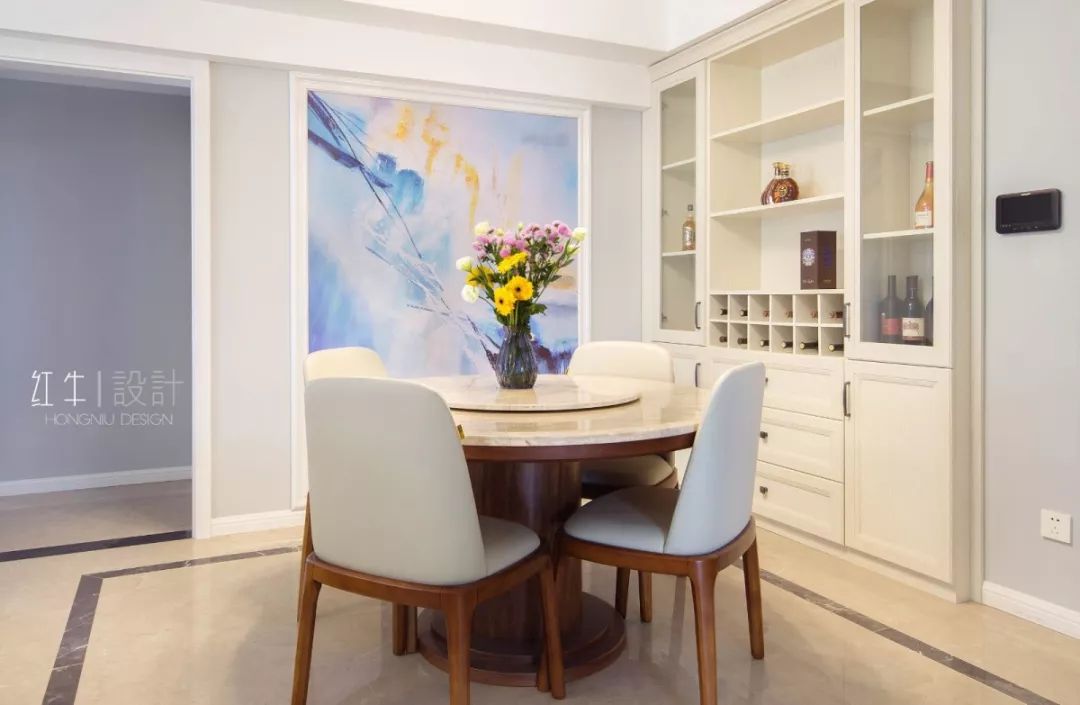 南京武夷名仕園124平米簡美風(fēng)格裝修  享受家?guī)淼臏囟?6餐廳