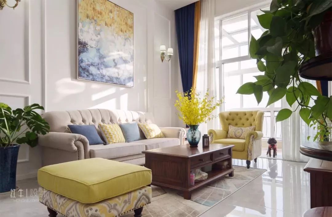 南京140平精裝房拆了重裝，改造出溫馨簡(jiǎn)美風(fēng)之家！10客廳改造后