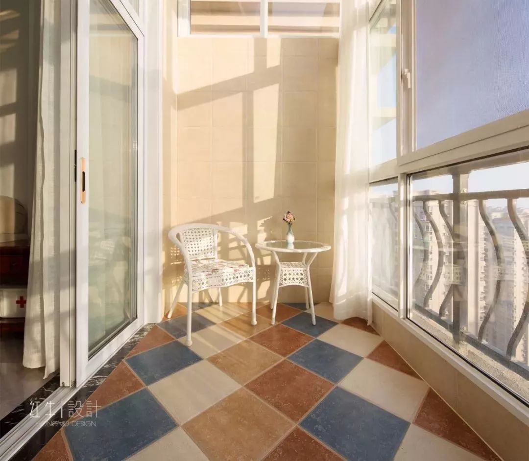 南京140平精裝房拆了重裝，改造出溫馨簡(jiǎn)美風(fēng)之家！23陽(yáng)臺(tái)改造后