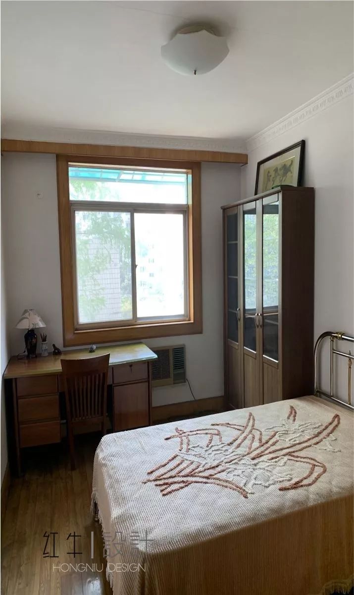 南京老房翻新--“能住”與“好住”之間，就差這點(diǎn)改變！05改造前_次臥室