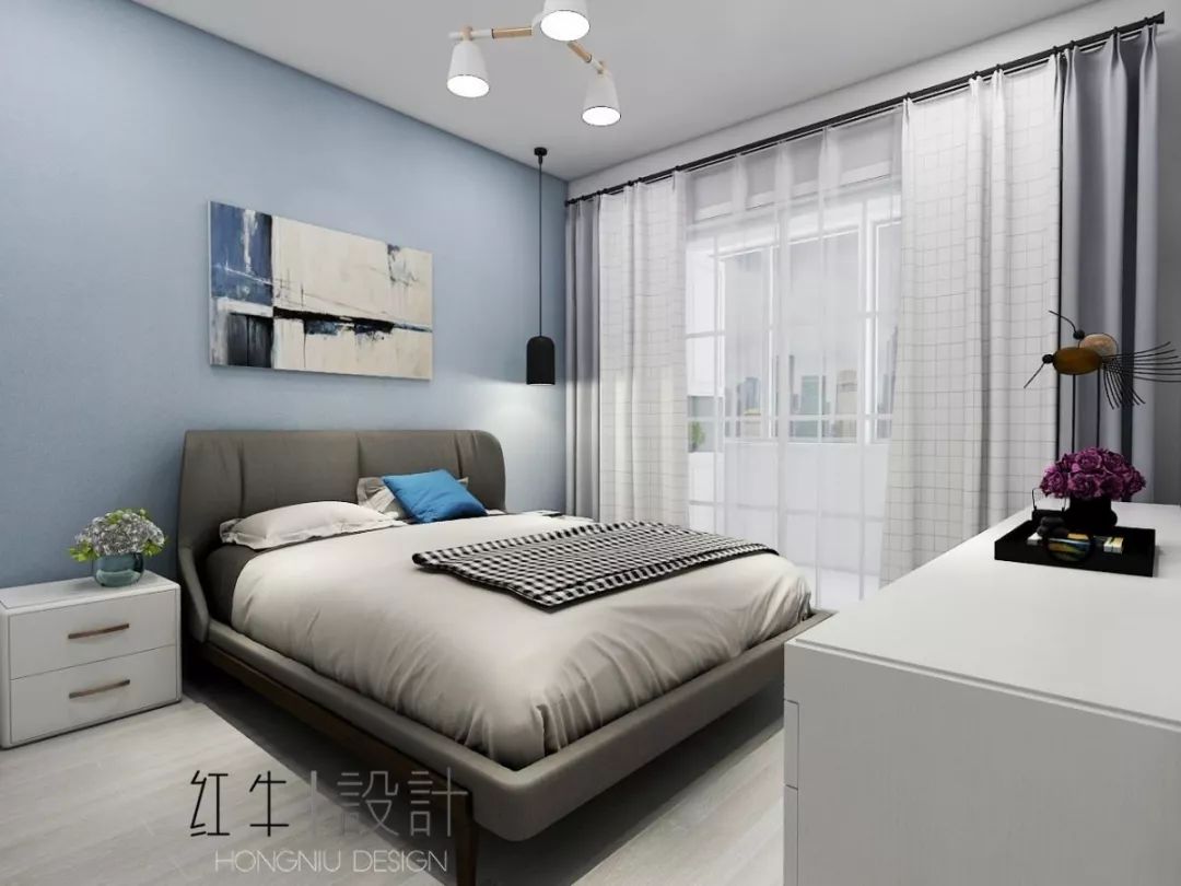 南京老房翻新--“能住”與“好住”之間，就差這點(diǎn)改變！14改造后_主臥室