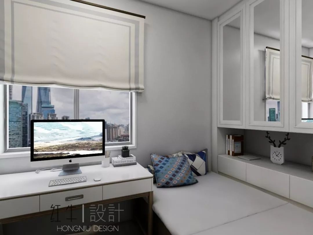 南京老房翻新--“能住”與“好住”之間，就差這點(diǎn)改變！16改造后_書房