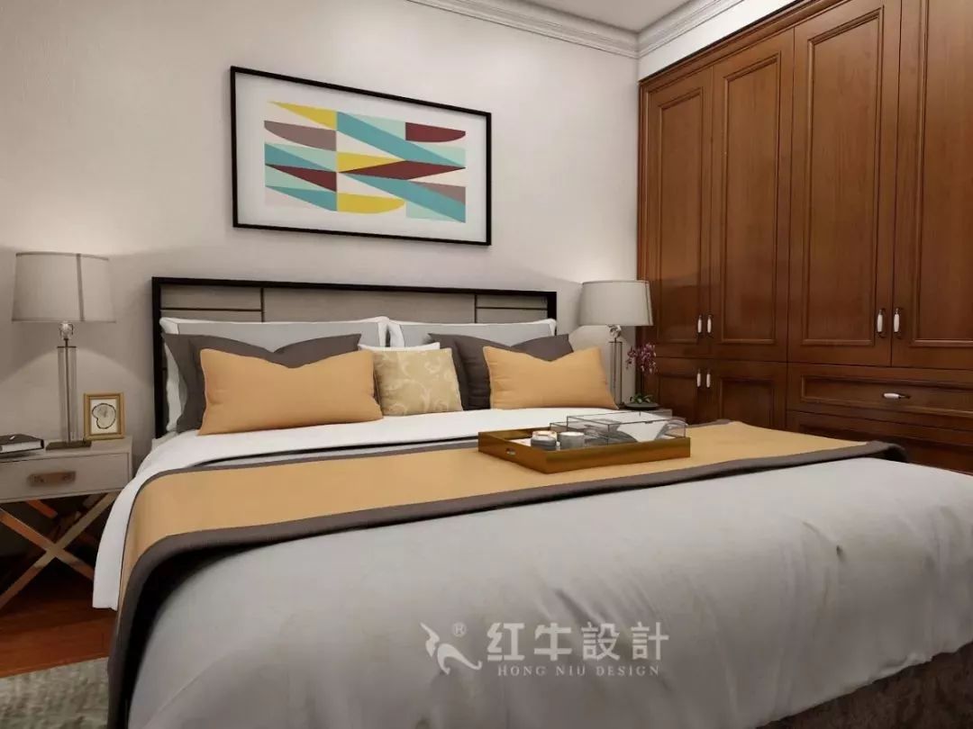 南京老房翻新--兩室一廳變一室兩廳18劉曉芳_寧工新寓60㎡現(xiàn)代中式風(fēng)格二手房裝修效果圖_主臥