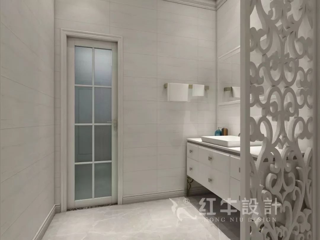 南京老房翻新--即便少掉一個(gè)衛(wèi)生間，也要單獨(dú)的衣帽間！18仇美蓉_康盛花園115㎡輕奢風(fēng)格裝修效果圖_衛(wèi)生間