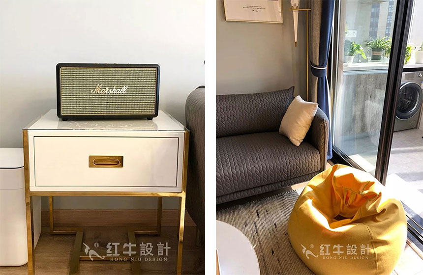 南京鳳悅北園90㎡北歐風(fēng)格--原木色與暖灰色構(gòu)造的家05-06