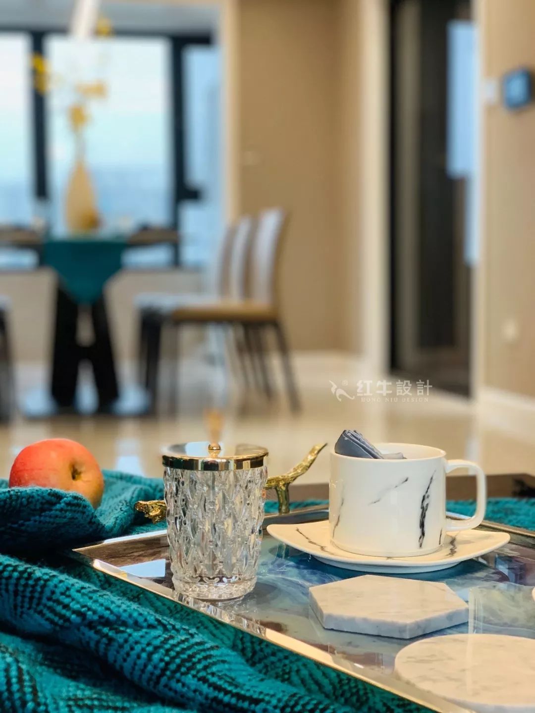 南京保利國際社區(qū)140㎡現(xiàn)代風(fēng)格--四室二廳大戶型，寬敞開闊又舒適！06客廳設(shè)計(jì)