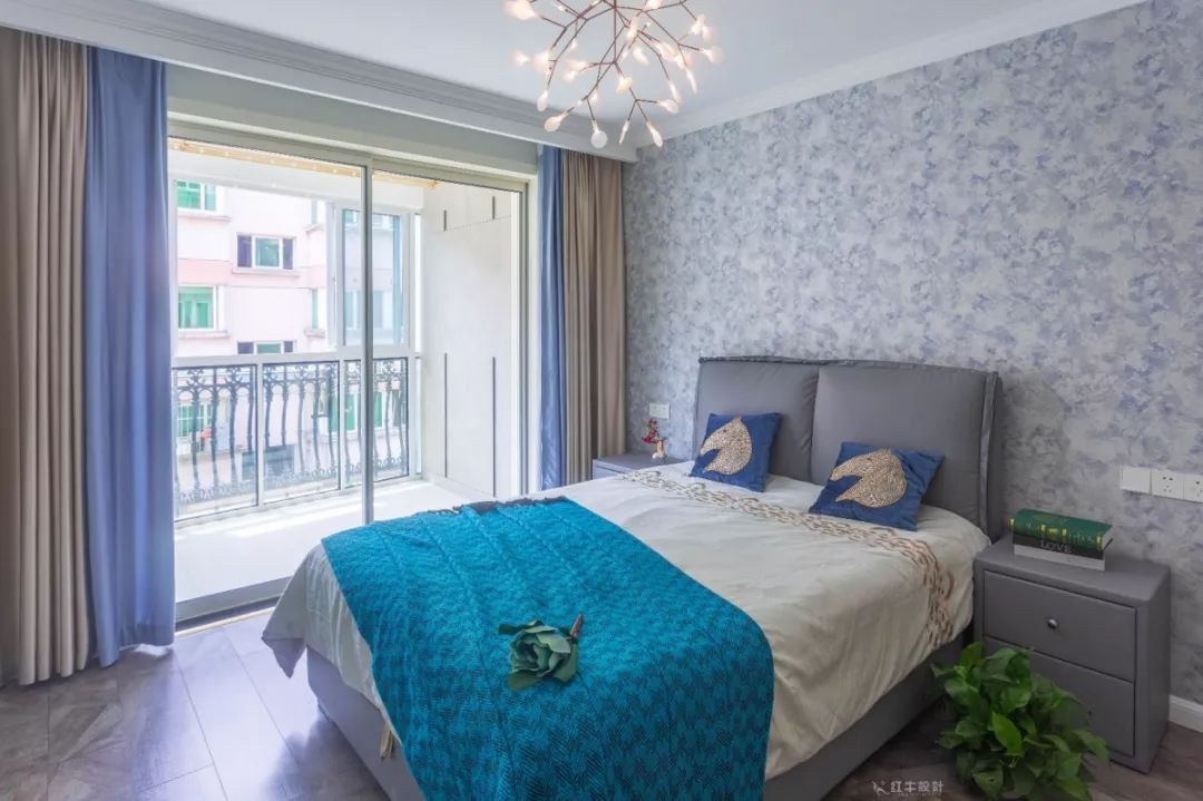 南京龍蟠花苑90㎡現(xiàn)代輕奢--老房升級改造，變身時尚精致家！12臥室改造