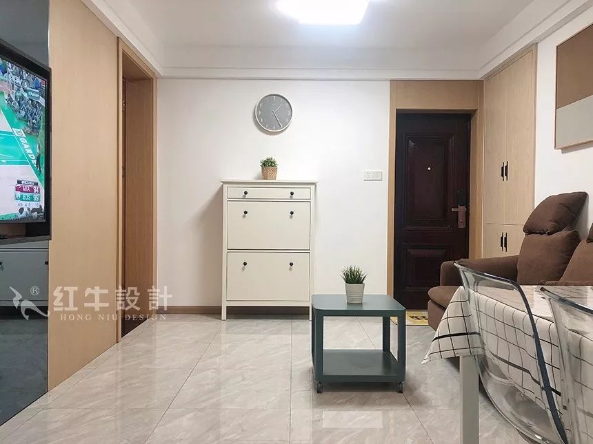 南京后宰門街75㎡北歐風格--美翻了的家庭小院02客餐廳設(shè)計