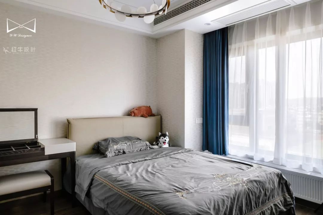 南京高科榮域133㎡輕奢風(fēng)格--巧用木飾面，打造質(zhì)感之家！13次臥設(shè)計(jì)