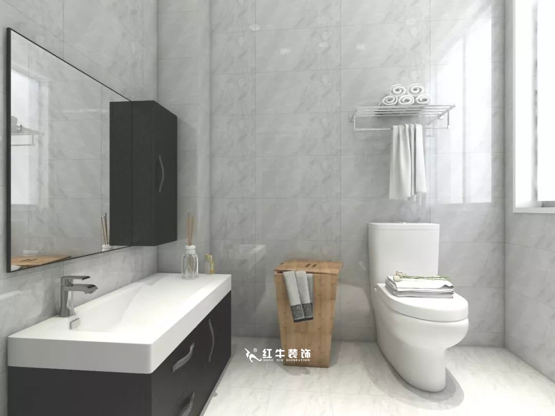 南京商苑新村120㎡現(xiàn)代簡約--深淺有致的色彩搭配09衛(wèi)生間設(shè)計+logo