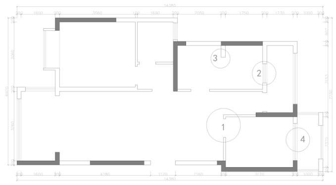 紅牛設(shè)計(jì)--大名城 · 紫金九號(hào)89㎡地中海風(fēng)格03戶(hù)型分析