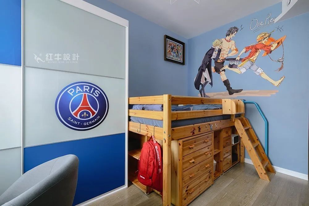 余瑋_金鼎灣花園135㎡輕奢風(fēng)格--老房升級(jí)改造，前后對(duì)比大變樣！21臥室欣賞