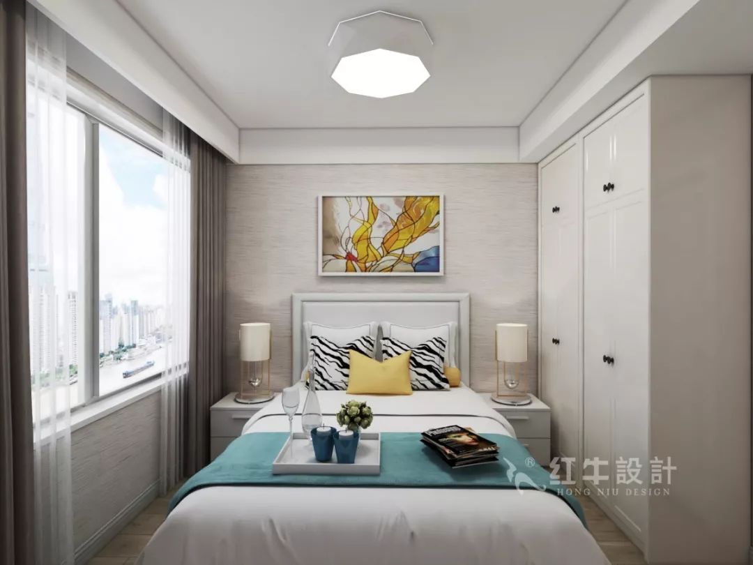 89㎡--保利國際社區(qū)戶型解析06效果圖欣賞_次臥