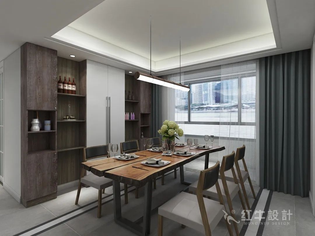 142㎡--保利國際社區(qū)戶型解析06效果圖欣賞_餐廳