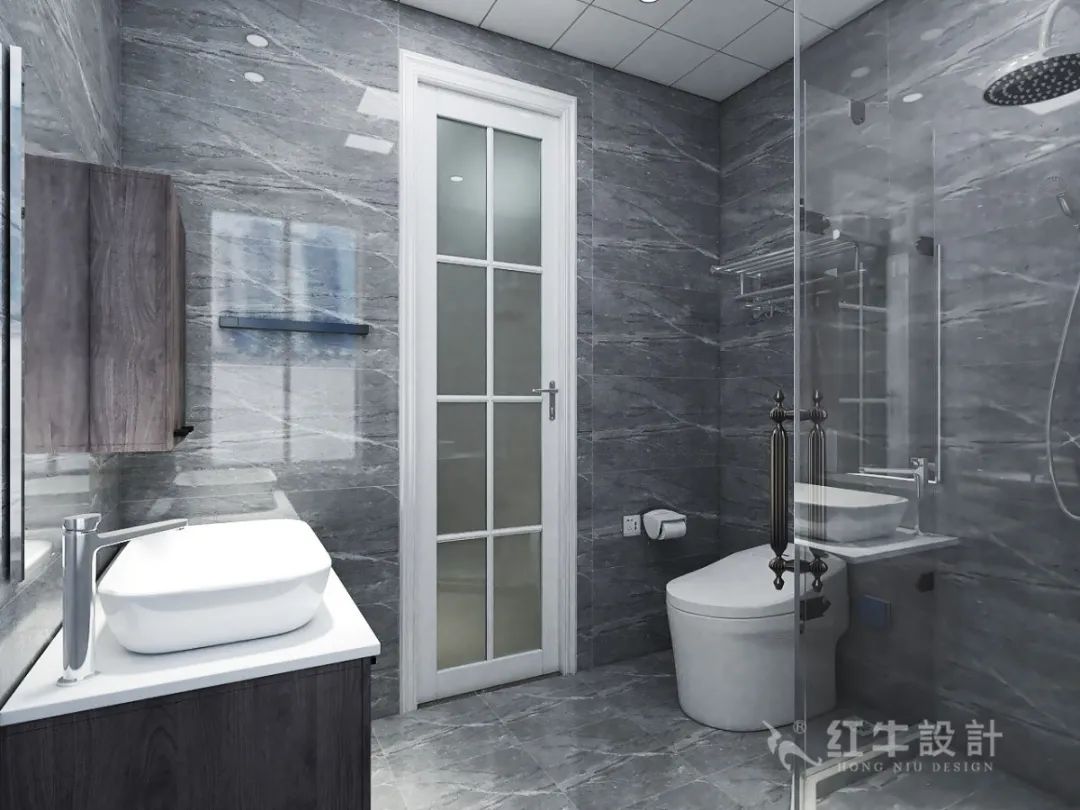 142㎡--保利國際社區(qū)戶型解析09效果圖欣賞_主衛(wèi)