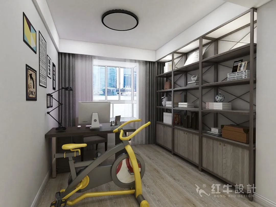 142㎡--保利國際社區(qū)戶型解析10效果圖欣賞_書房
