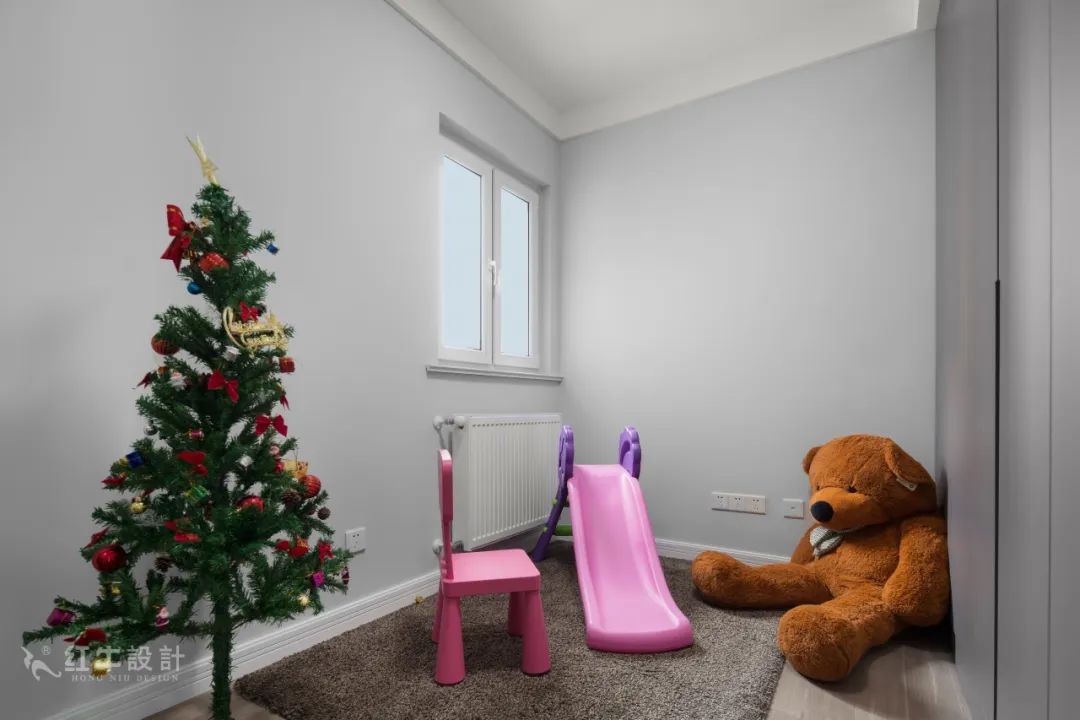 85后夫婦的美式輕奢家，起名“海藍(lán)之謎”！13衣帽間兼兒童娛樂室