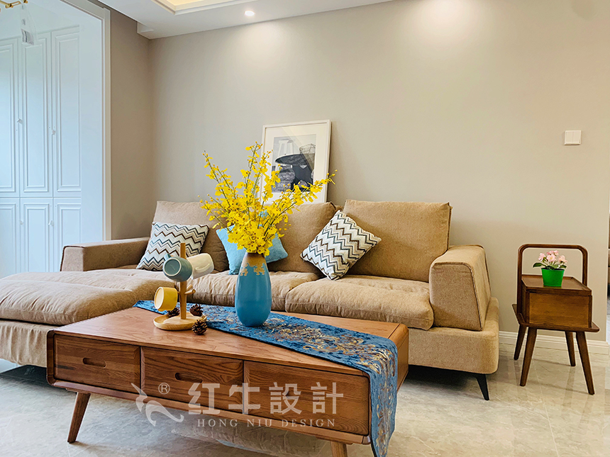 保利國(guó)際社區(qū)115㎡現(xiàn)代風(fēng)格--想現(xiàn)場(chǎng)參觀新裝好的房子嗎？這里就有哦！01劉曉芳_保利國(guó)際社區(qū)-89㎡-北歐風(fēng)格