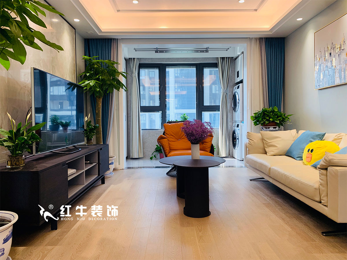 陸利民_保利國(guó)際社區(qū)3-2703-115㎡-現(xiàn)代風(fēng)格（3室2廳1廚2衛(wèi)2陽臺(tái)￥183429）01客廳