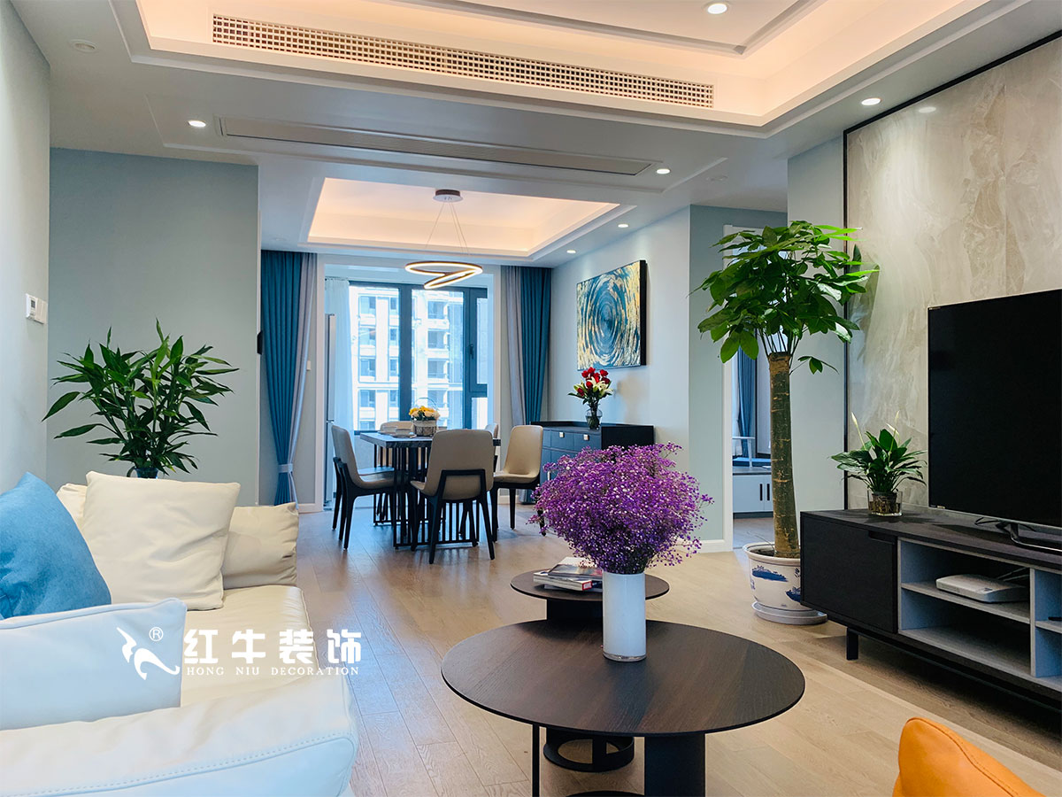 陸利民_保利國(guó)際社區(qū)3-2703-115㎡-現(xiàn)代風(fēng)格（3室2廳1廚2衛(wèi)2陽臺(tái)￥183429）02客餐廳