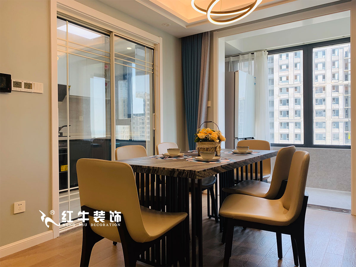 陸利民_保利國(guó)際社區(qū)3-2703-115㎡-現(xiàn)代風(fēng)格（3室2廳1廚2衛(wèi)2陽臺(tái)￥183429）06餐廳