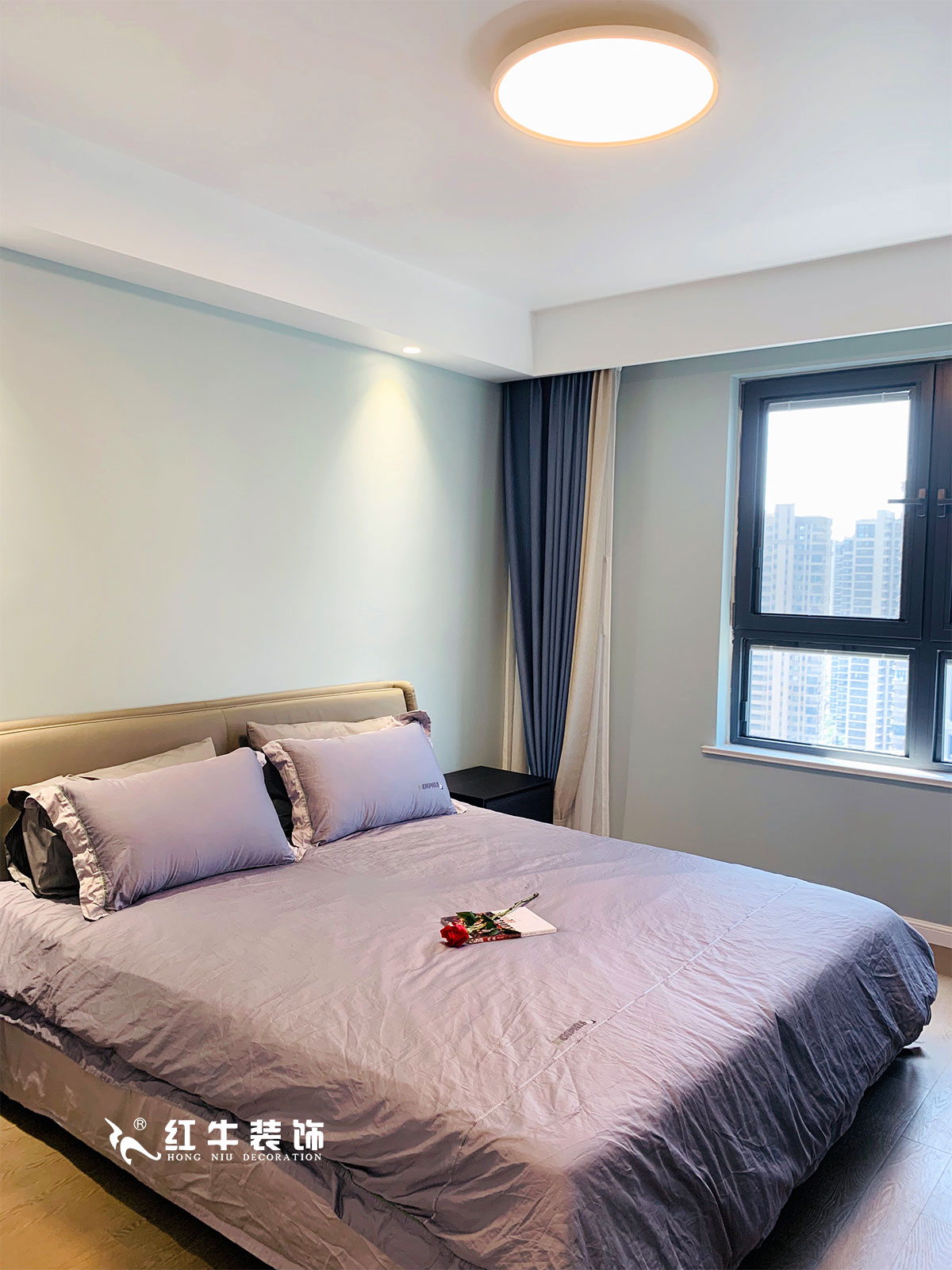 陸利民_保利國(guó)際社區(qū)3-2703-115㎡-現(xiàn)代風(fēng)格（3室2廳1廚2衛(wèi)2陽臺(tái)￥183429）11主臥室