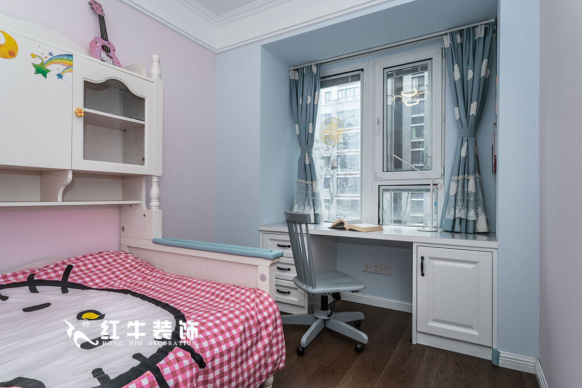 +logo_魏明花_華府國際-117㎡-簡美風(fēng)格（3室2廳2衛(wèi)，全包16萬）13兒童房_華府-1