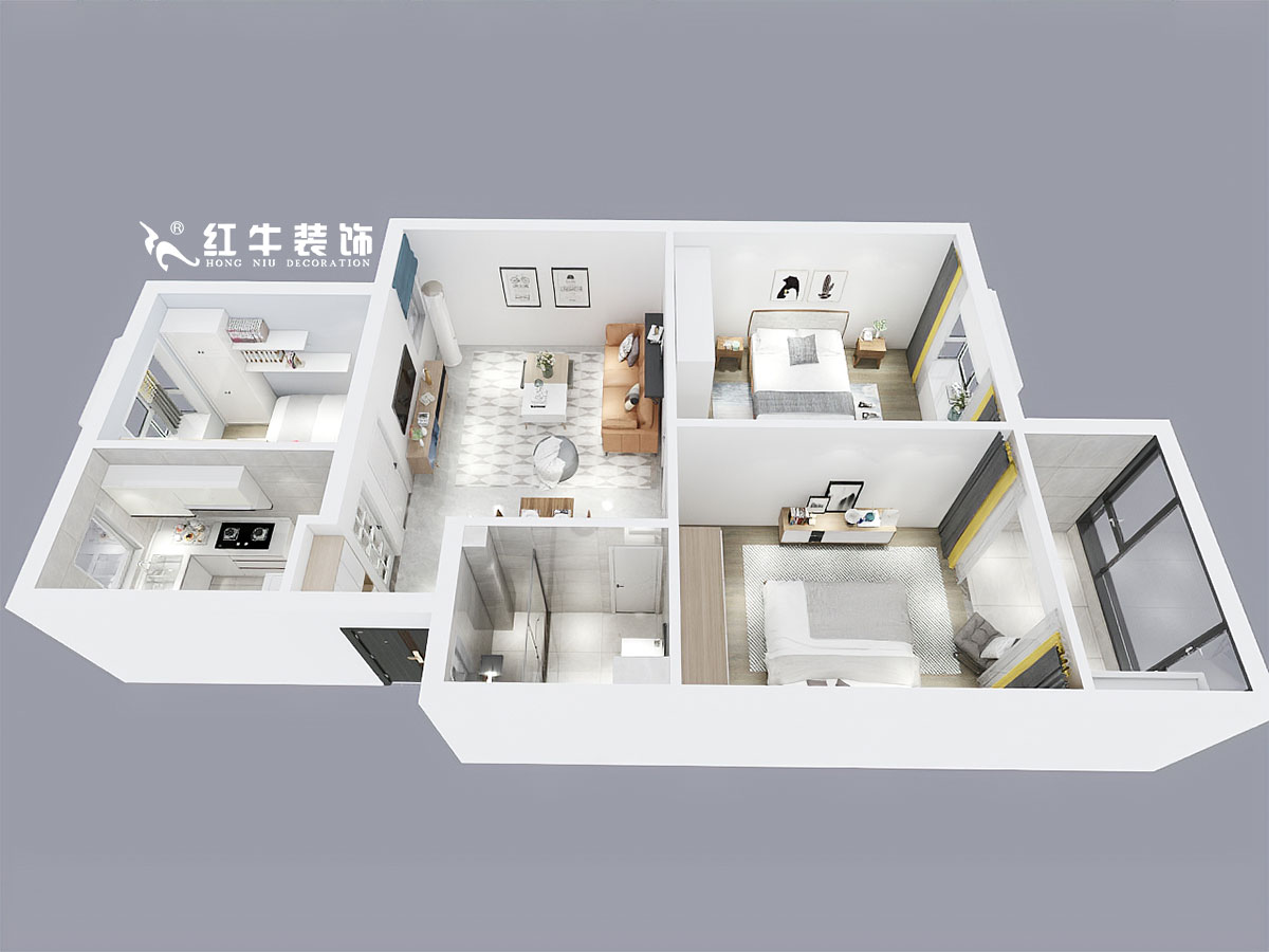 顧娟_賈西新苑15-904-70㎡-簡(jiǎn)約北歐風(fēng)格00鳥瞰圖