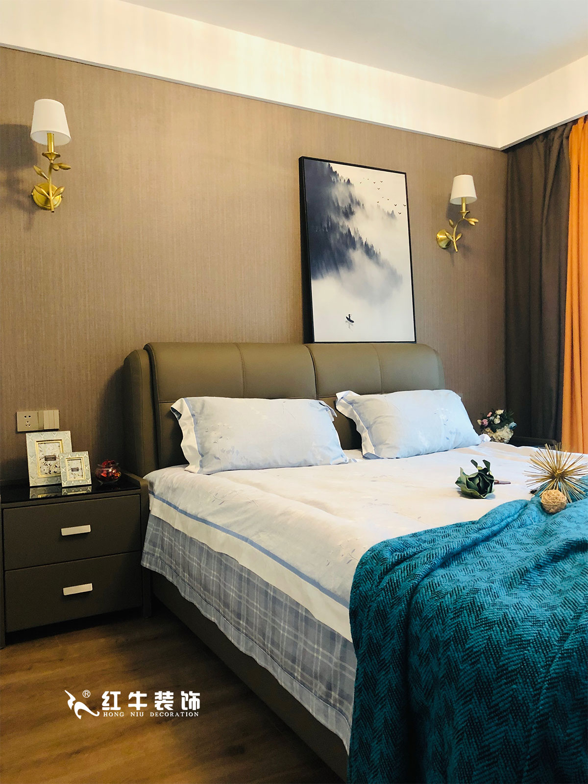 【實景案例】張智猿_紫金未來城-140㎡-美式輕奢風(fēng)格_全包20萬09主臥