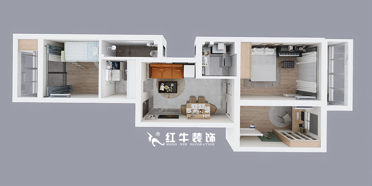 吳波_馬道街26-1-701-76㎡-現(xiàn)代風(fēng)格00鳥瞰圖