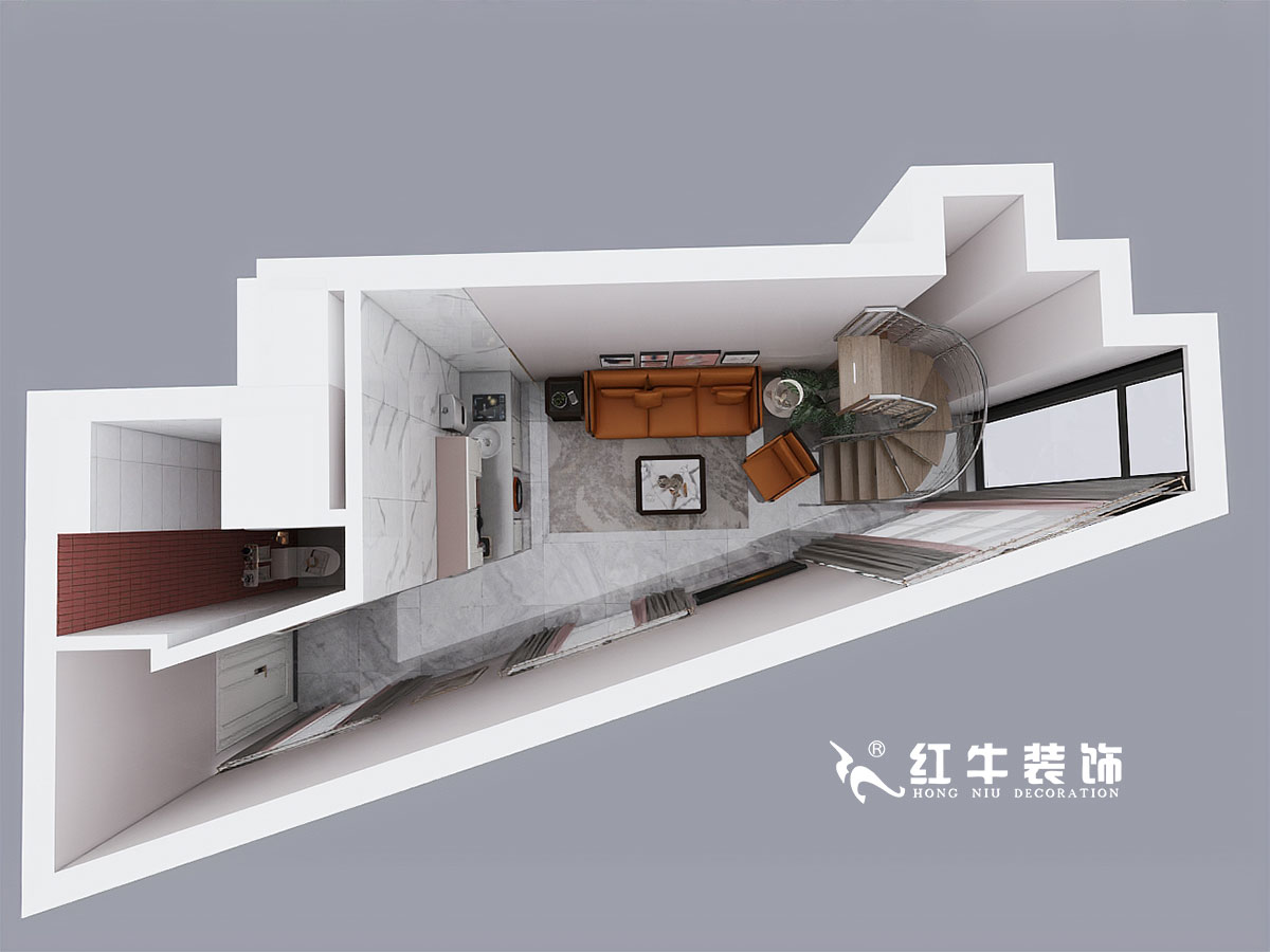 余瑋_萬(wàn)科尚都薈B座523室-75㎡-現(xiàn)代風(fēng)格00一樓鳥(niǎo)瞰圖