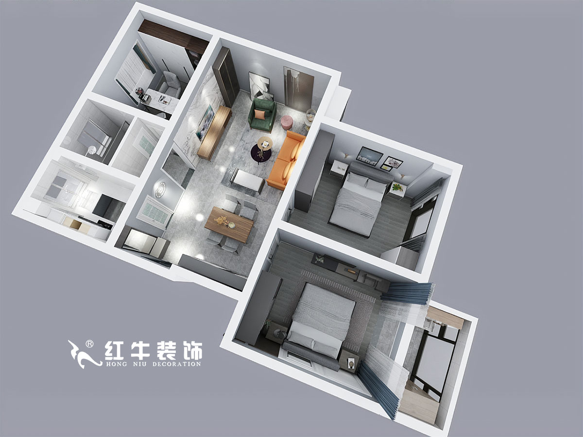 陸利民_時(shí)光澔韻華盛園9-2-801-103㎡-現(xiàn)代簡(jiǎn)約風(fēng)格00鳥(niǎo)瞰圖