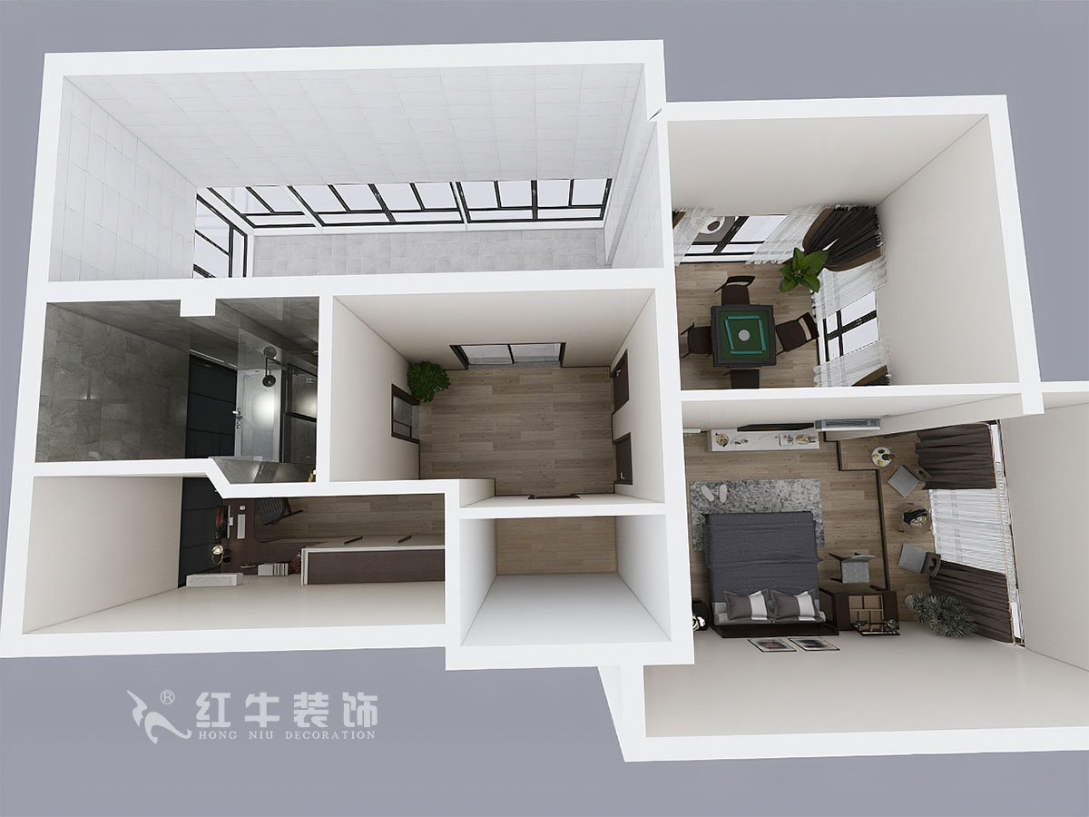 郭志成_墨香山莊25-1101-197㎡-輕奢簡(jiǎn)美風(fēng)格_5室3廳2衛(wèi)（老房裝修）_定制家￥260180_全包26萬(wàn)00_08鳥(niǎo)瞰圖2樓