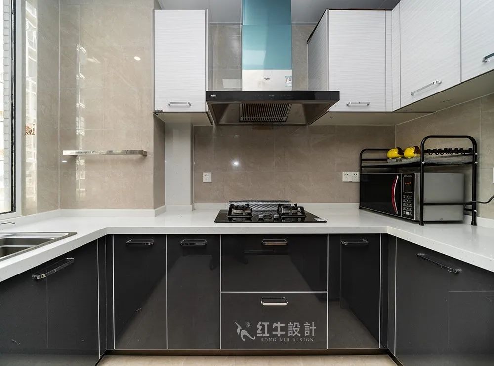 吳波_香格里拉東苑136㎡簡(jiǎn)美風(fēng)格--喜歡深色家具的看過來04