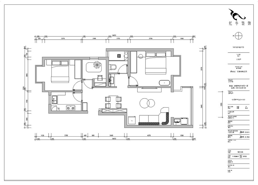 朱明琪_中交錦蘭薈21-303-86㎡-現(xiàn)代簡約風(fēng)格_3室2廳1衛(wèi)(新房裝修)_成品家¥93634_全包10萬00_02平面布置圖